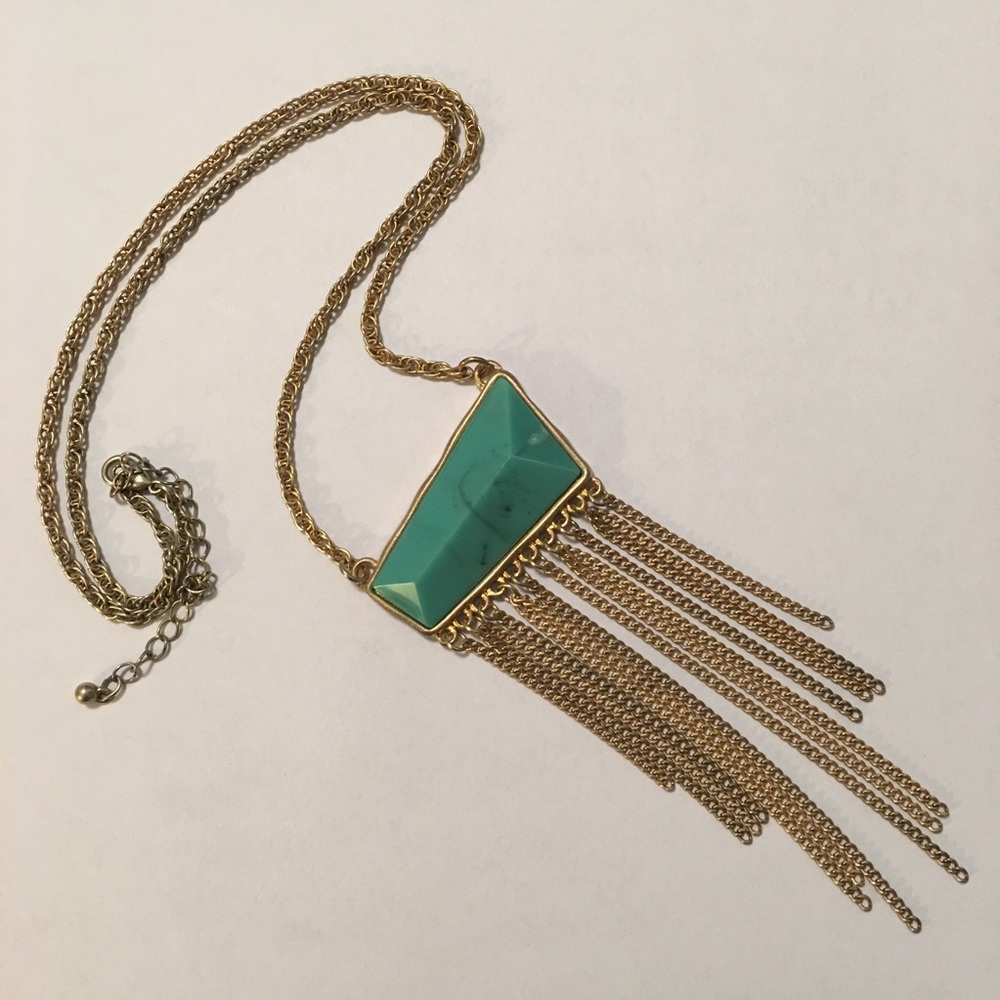 💯 Fringe Statement Necklace